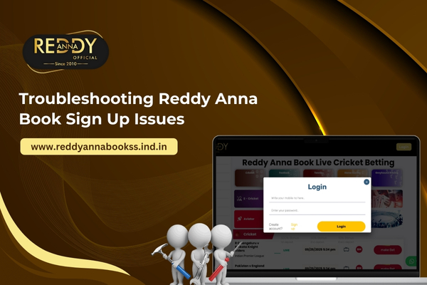 Reddy Anna Book Sign Up Issues