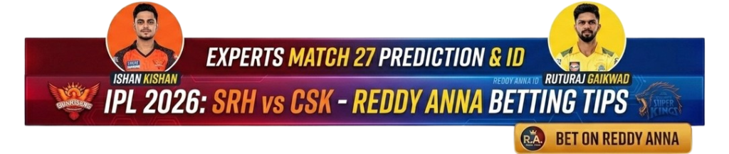 SRH vs CSK Betting Tips