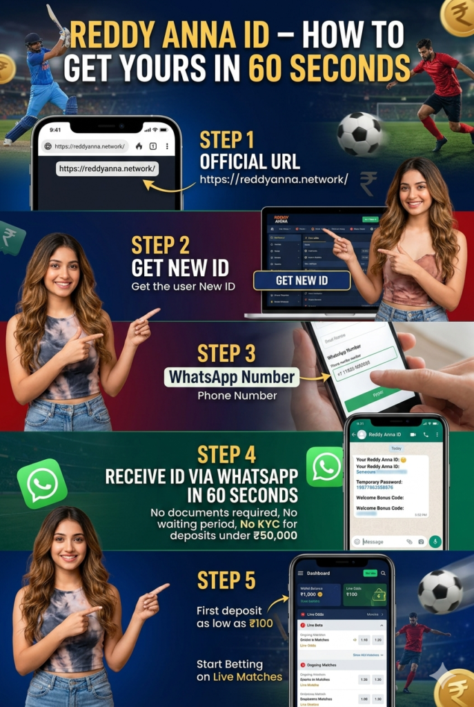 Reddy Anna ID How to Get Yours in 60 Seconds