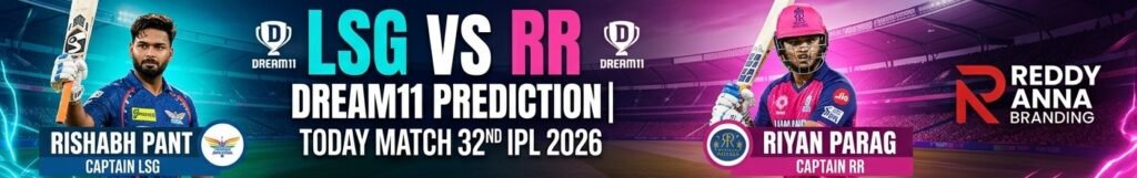 LSG vs RR Toss & Match Prediction: Details IPL 2026