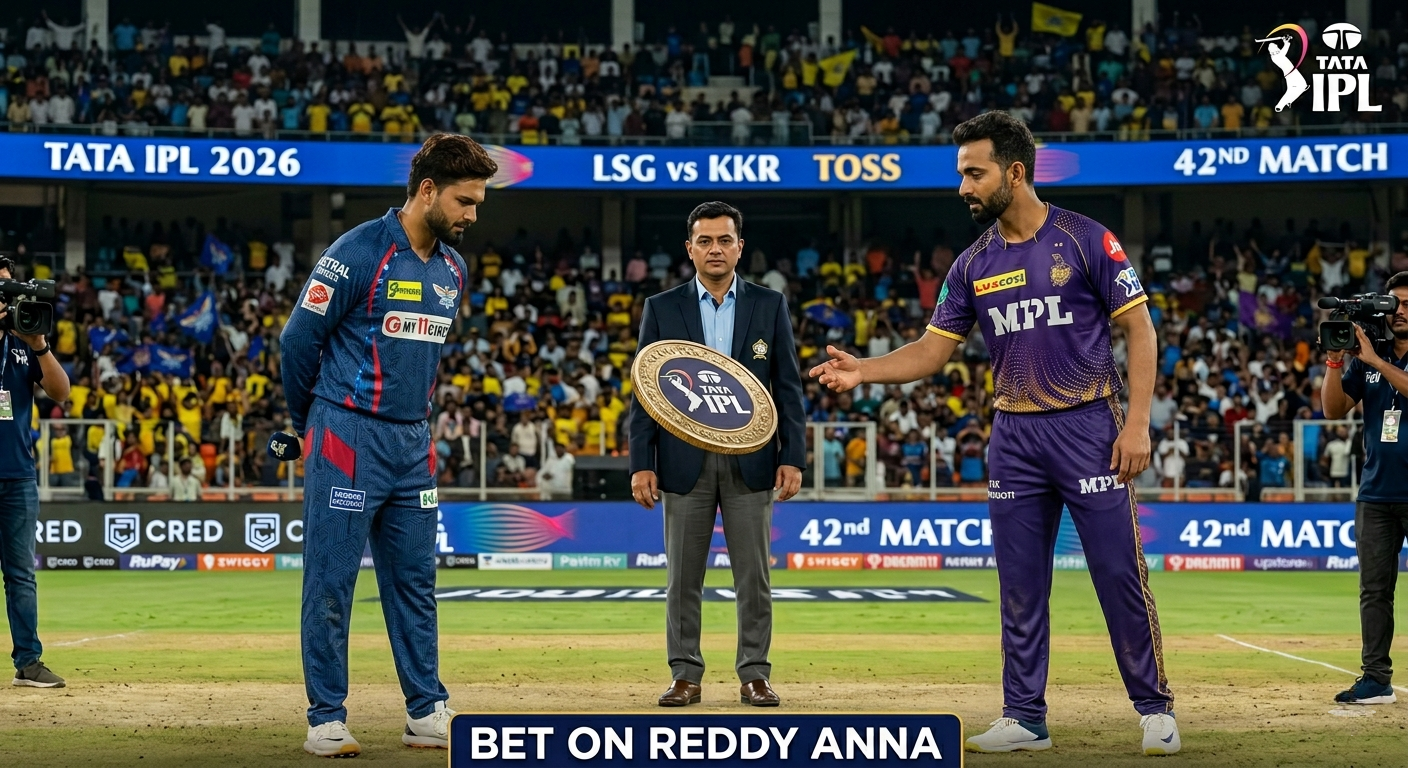 LSG vs KKR Toss & Match Prediction (100% Sure), Pitch Report, Captain Toss Analysis, Who will win today's IPL Match? – 38th Match IPL 2026