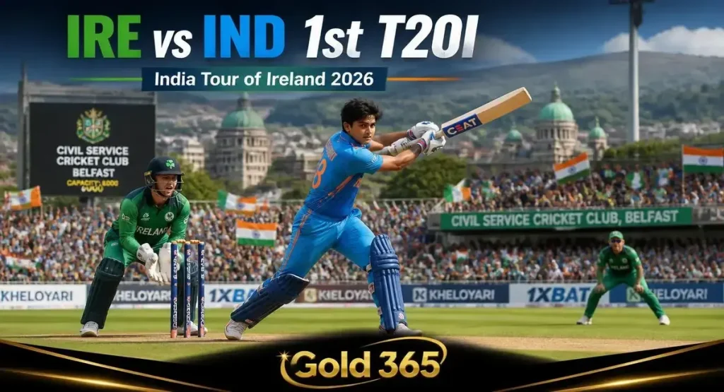 IRE vs IND 1st T20I match preview at Civil Service Cricket Club Belfast - India tour of Ireland 2026