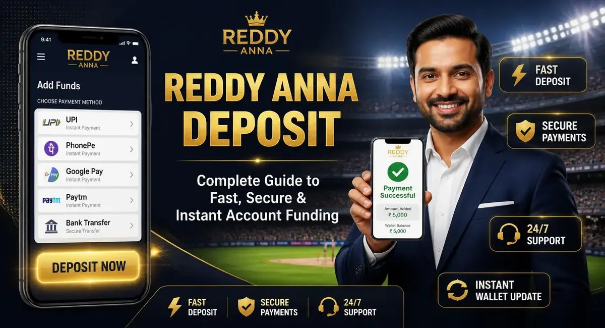 Reddy Anna Deposit Guide Fast Secure Account Funding