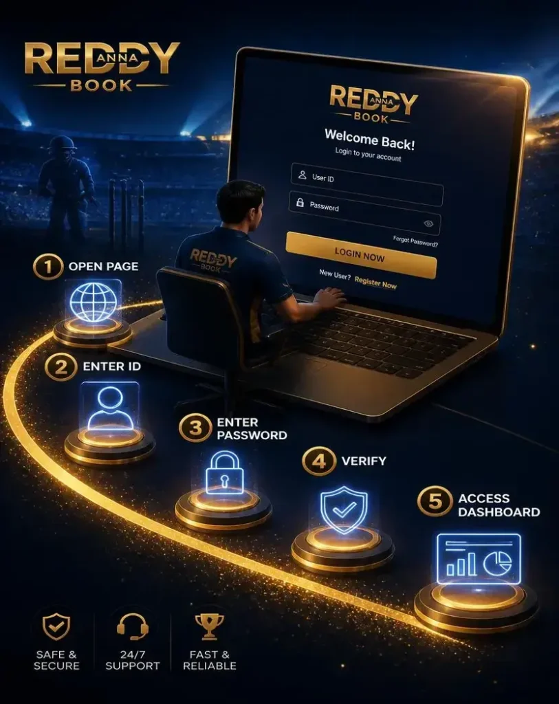 Reddy Anna Book account access