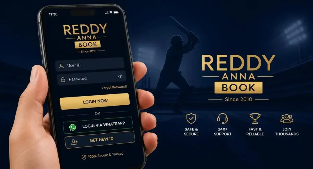 Reddy Anna Book mobile login