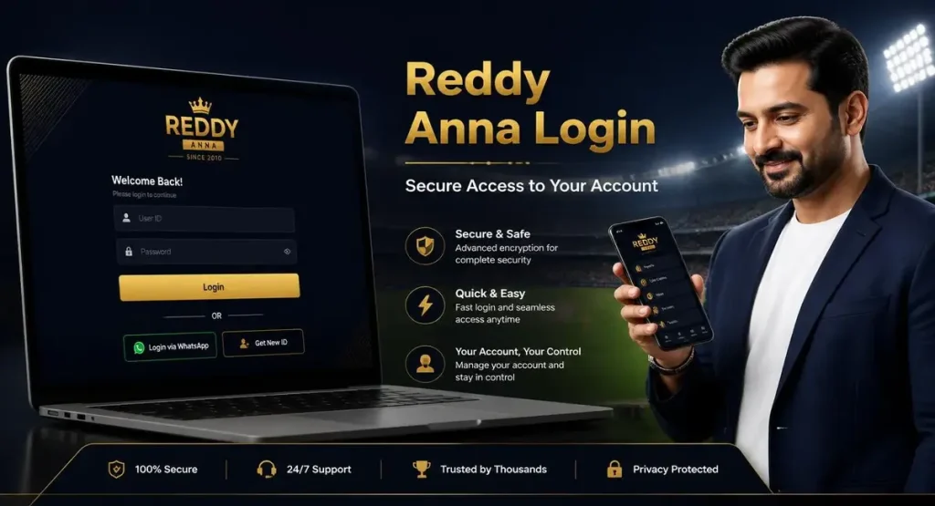 Reddy Anna Book Login secure account access