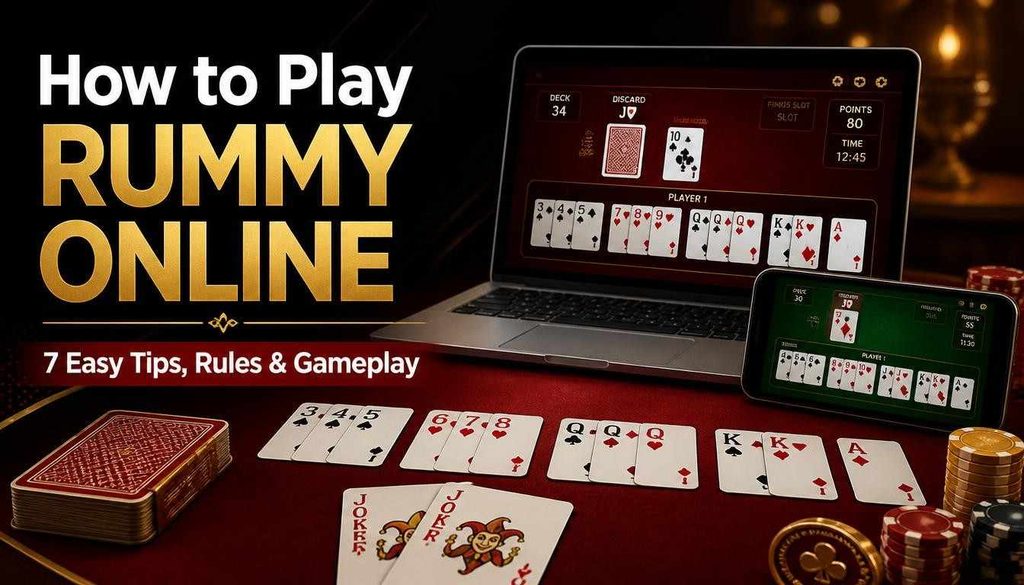 How to play Rummy online with cards, sequences and sets