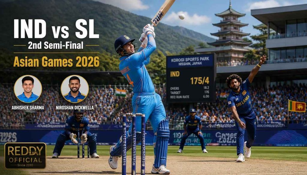 IND vs SL 2nd Semi-Final 2026 match preview – Reddy Anna