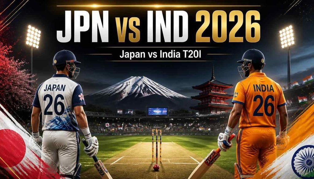 Japan vs India T20I 2026 match preview at Sano International Cricket Ground